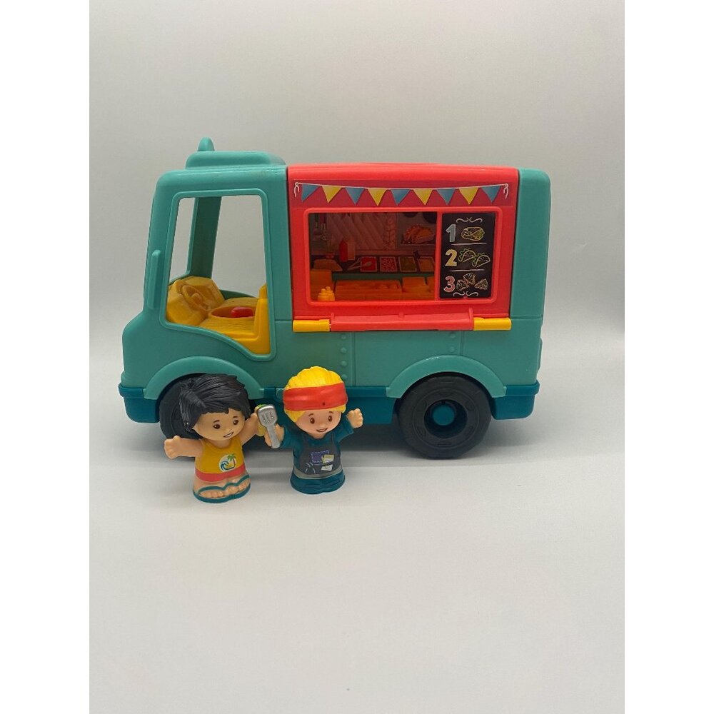 2020 Fisher Price Little People Serve It Up Food Truck Toy